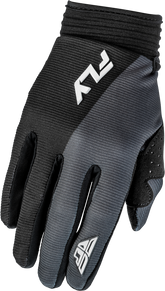 Guantes Fly F-16 Gris/Negro/Blanco Niña